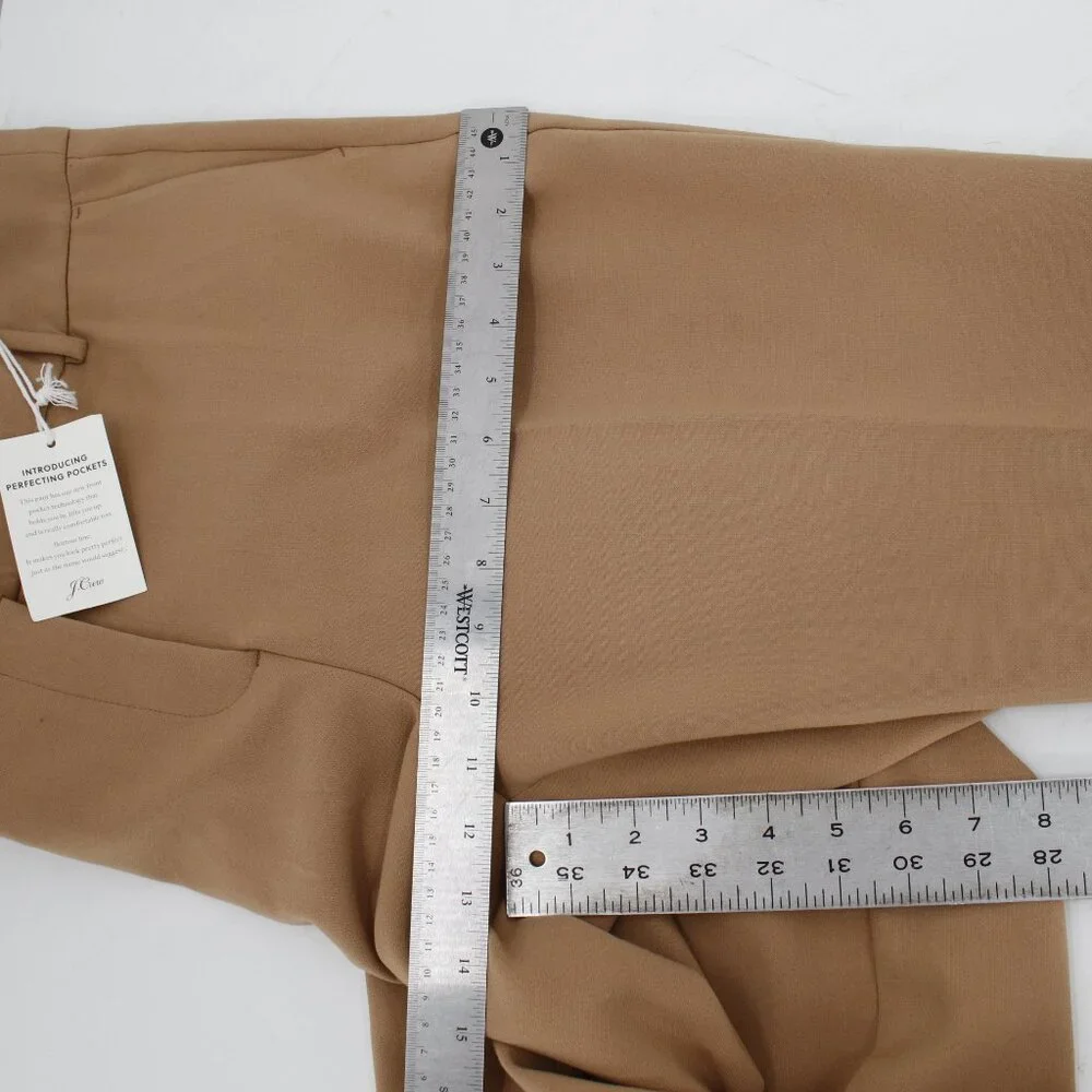 NWT J Crew Pants Womens 16 L30 Cameron Full length Four Season Stretch Slim Fit - Picture 9 of 16